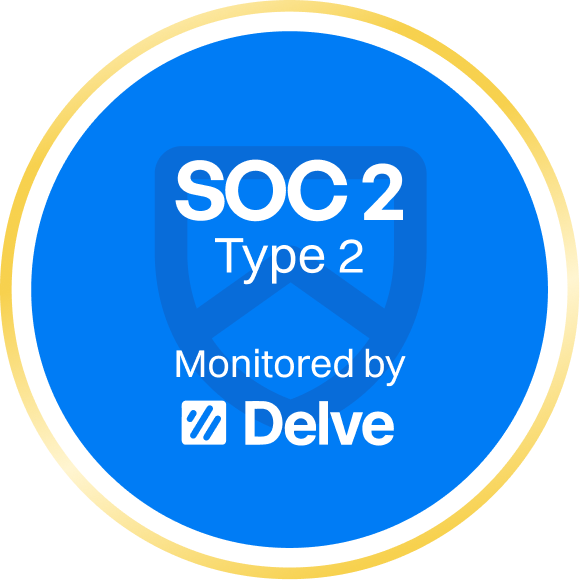 SOC 2 Type 2 compliance badge